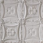 PR-1041 Chantilly weiss veraltet Vintage Panel Piedra